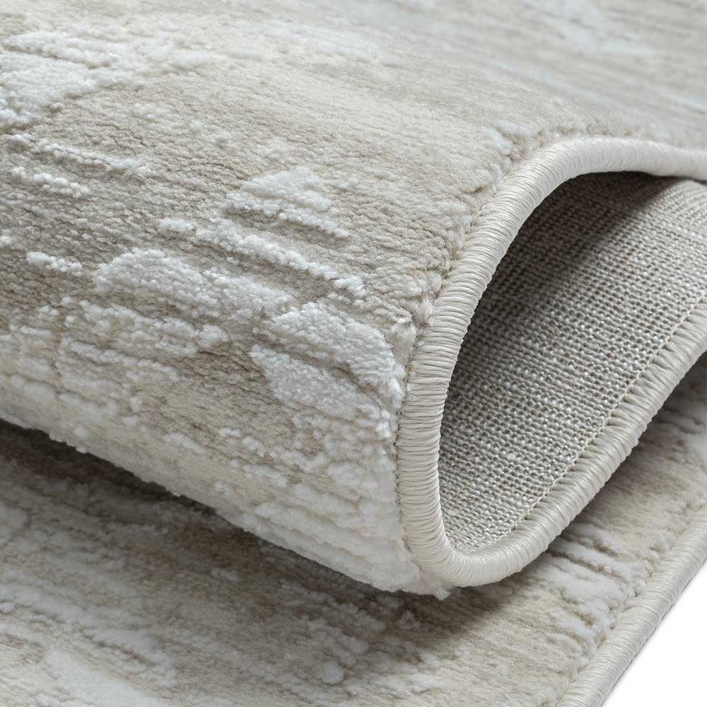 Moderner Teppich in Creme & Beige - gemustert - Sophia