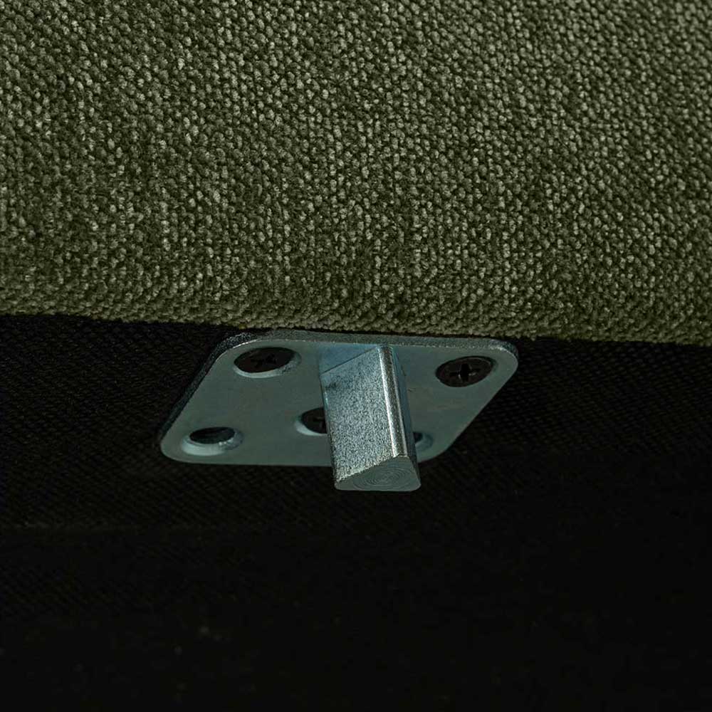 Modulcouch Lounge Element in Dunkelgrün - Arraggo
