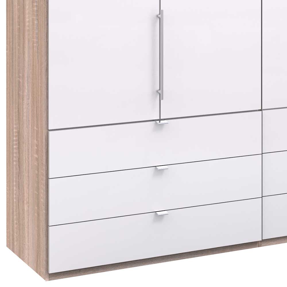 3m Kleiderschrank mit 9 Schubladen Selbsteinzug - Bosays