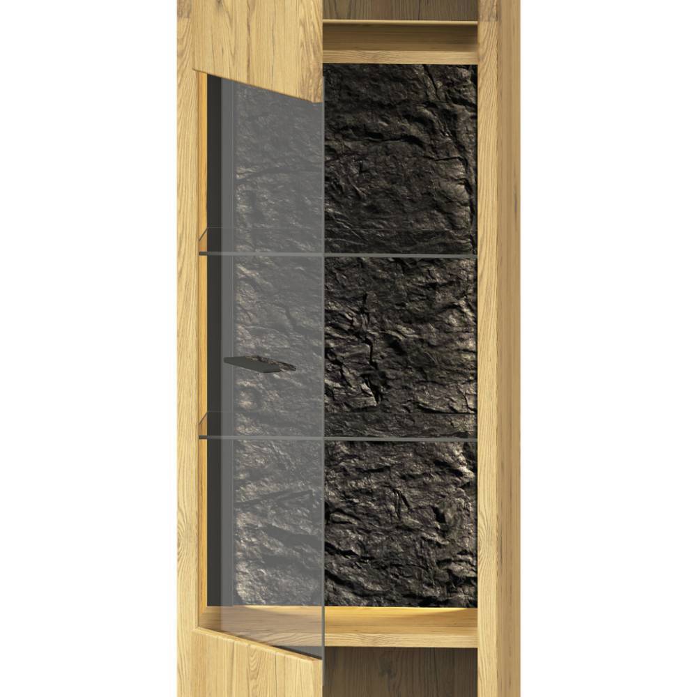 Wohnzimmer TV-Anbauwand Set - Friburgo (dreiteilig)