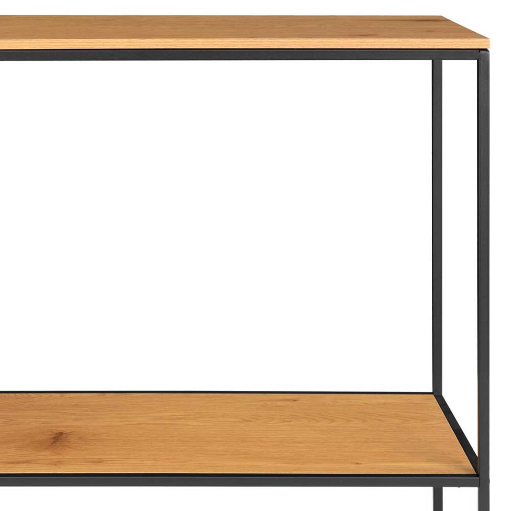 80x80x36 Regal Konsolentisch in Eiche Optik - Genyna