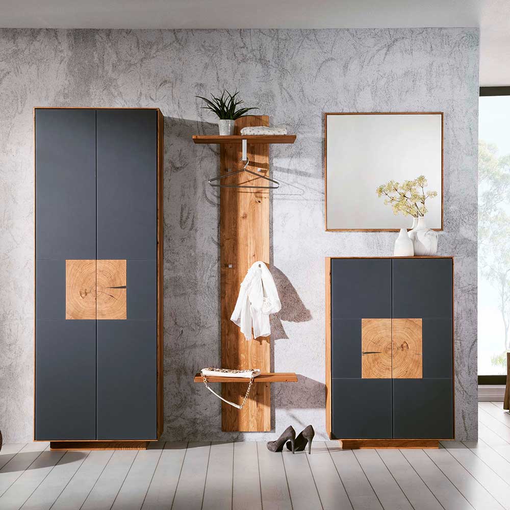 Design Flureinrichtung Wildeiche - Mandrey (vierteilig)