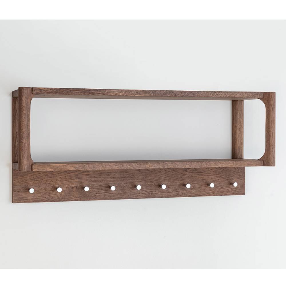 83cm Hängegarderobe in Eiche Tabacco - Gianus
