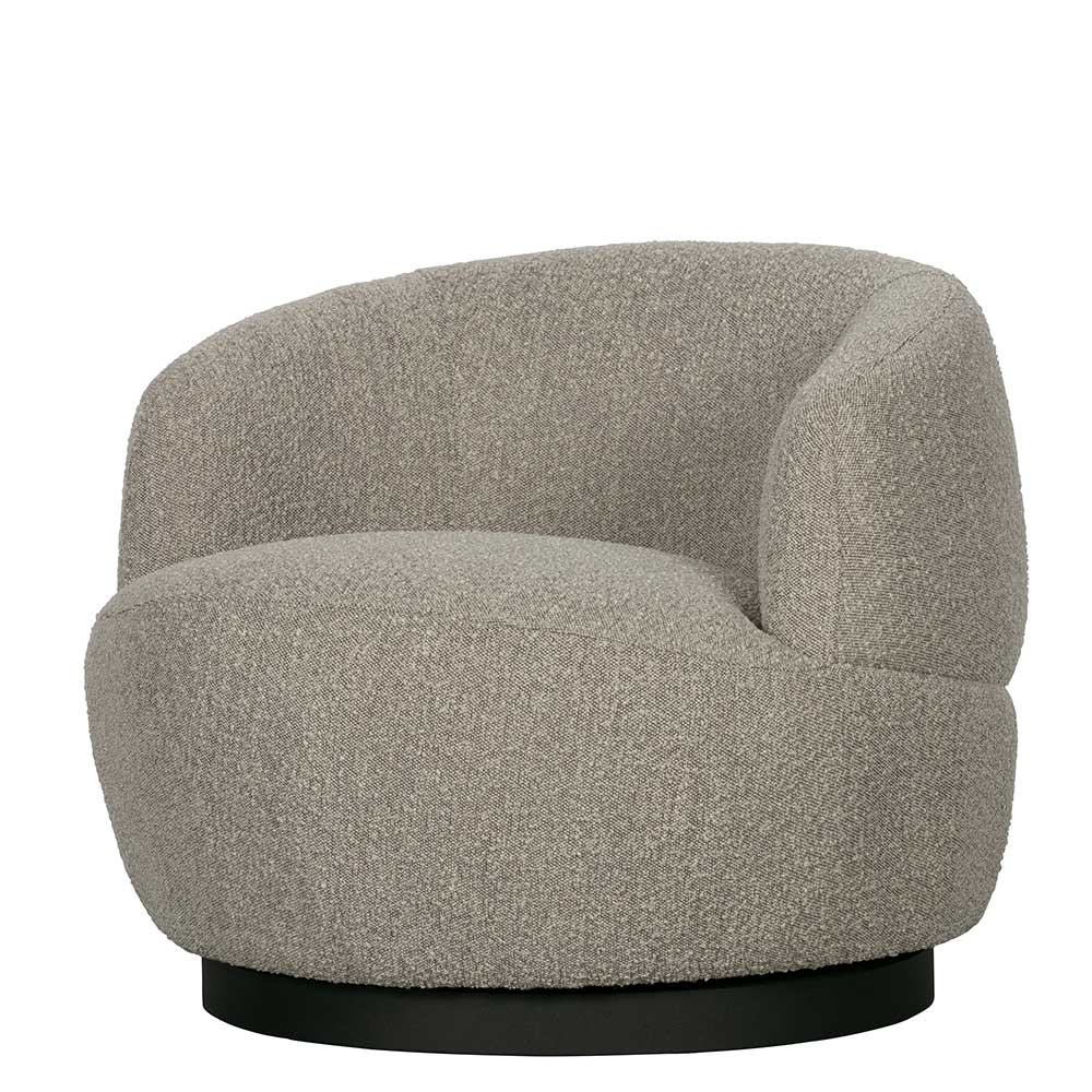 Drehbarer Polstersessel in rundem Design - Jacksons