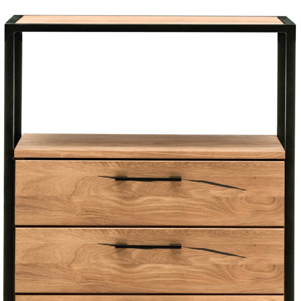 Industrial-Design-Highboard mit Ablage - Ingbo