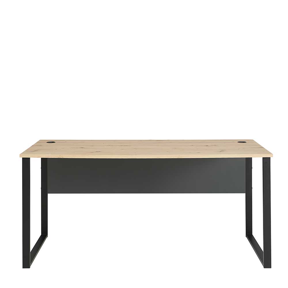 Office Schreibtisch mit Kabeldurchlass - Kuetra