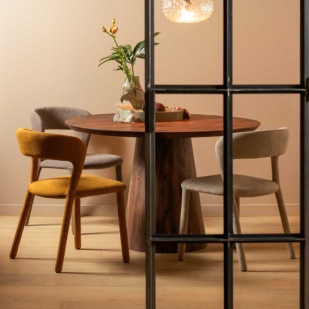 Esszimmerstühle vollständig gepolstert - Balance (2er Set)