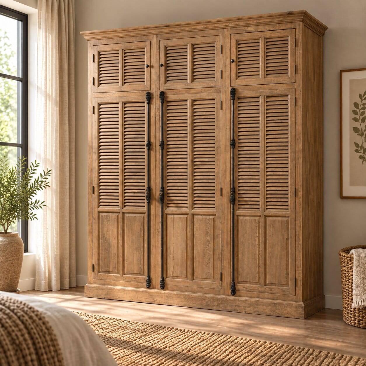 Schlafzimmer Kleiderschrank Taunton mit drei Türen