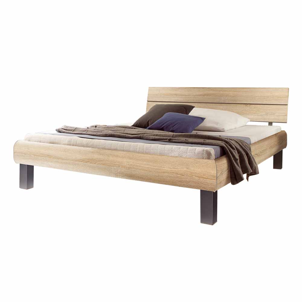 Bett Fulia mit geteiltem Kopfteil