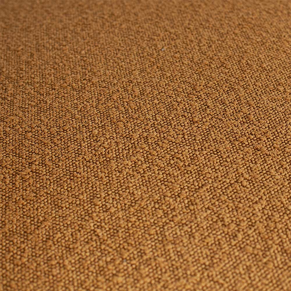 Moderne 3er Couch in Bernstein Buklee - Bahos