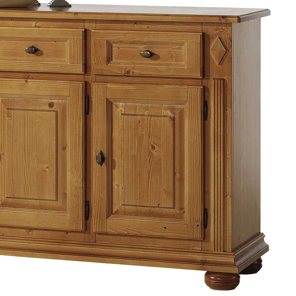 Landhaus Sideboard Terezza aus Fichte Massivholz