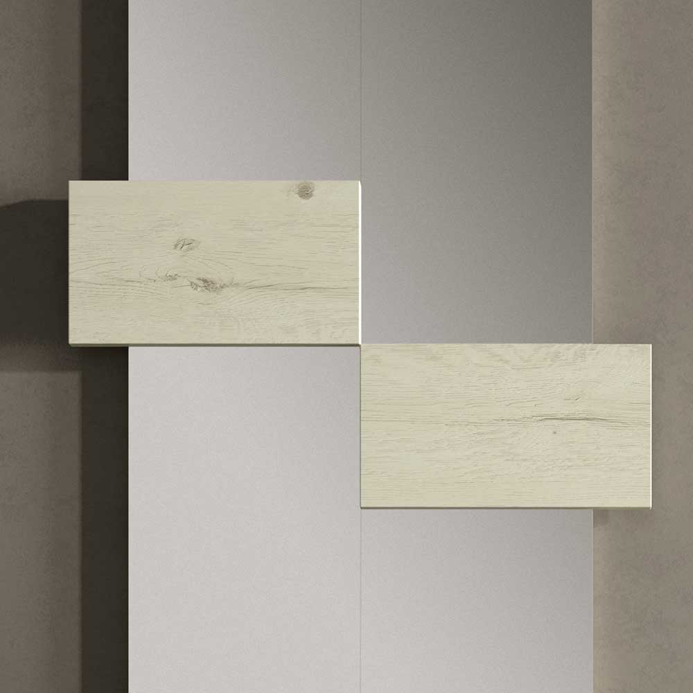 Design Flur Set in Cremefarben & Weiß - Timos (zweiteilig)