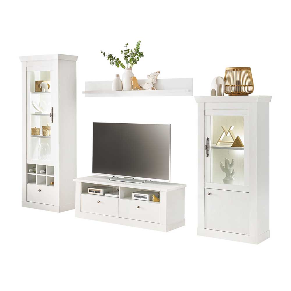 Wohnzimmerschränke & Wandboard Set - Liancos (vierteilig)