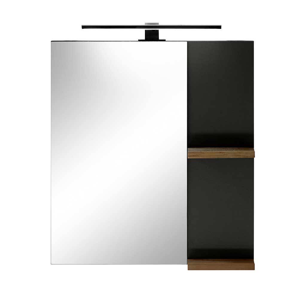 Elegante Badmöbel in Anthrazit - Inlenzia (dreiteilig)
