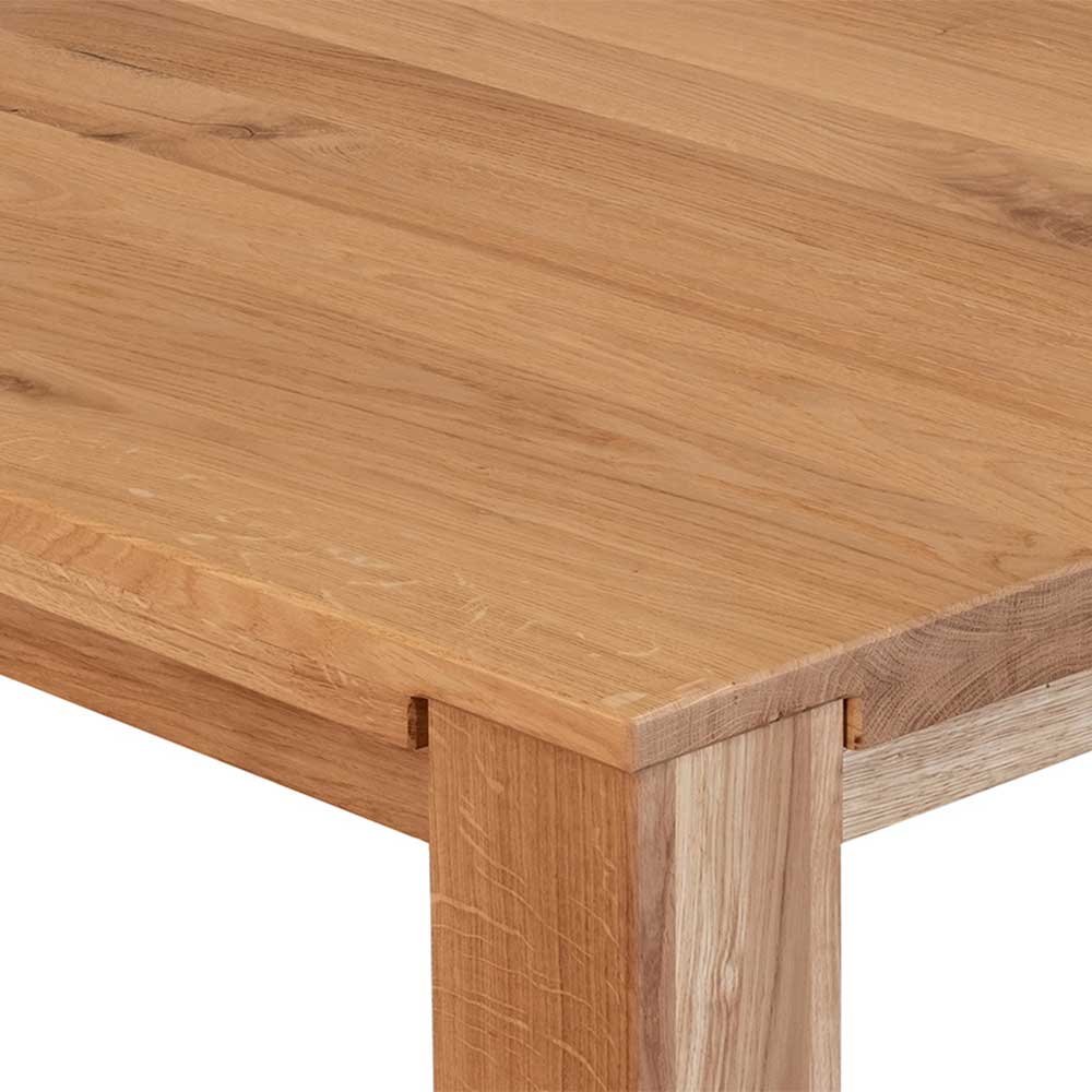 Küchentisch aus geölter Eiche Massivholz - Praga