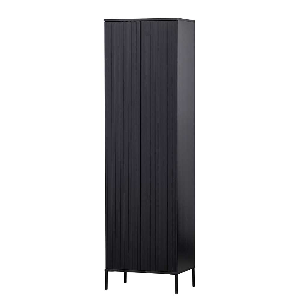 2-türiger Schrank in Schwarz - Gelvins