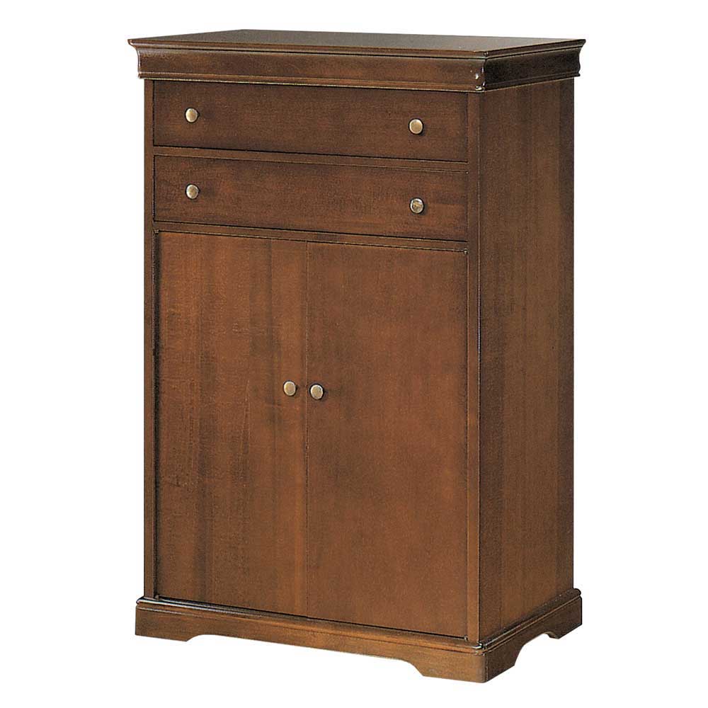 85x123x45 Schuhschrank in Nussbaum - Lemerzi