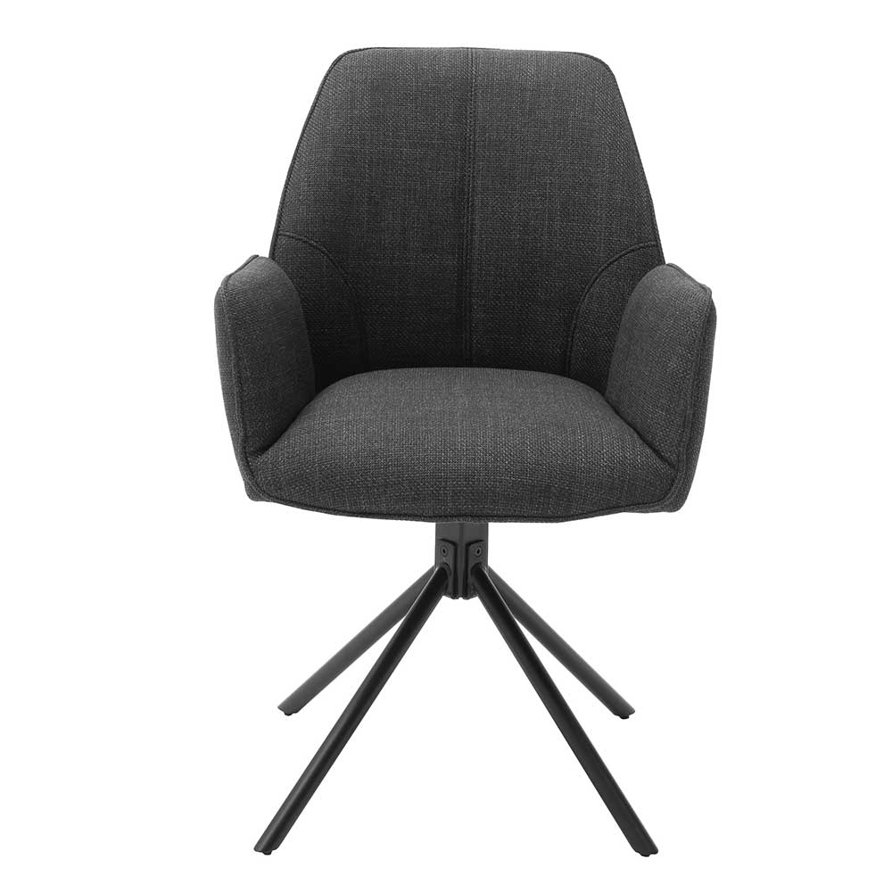 Esstischsessel mit Drehgestell - Mincio (2er Set)