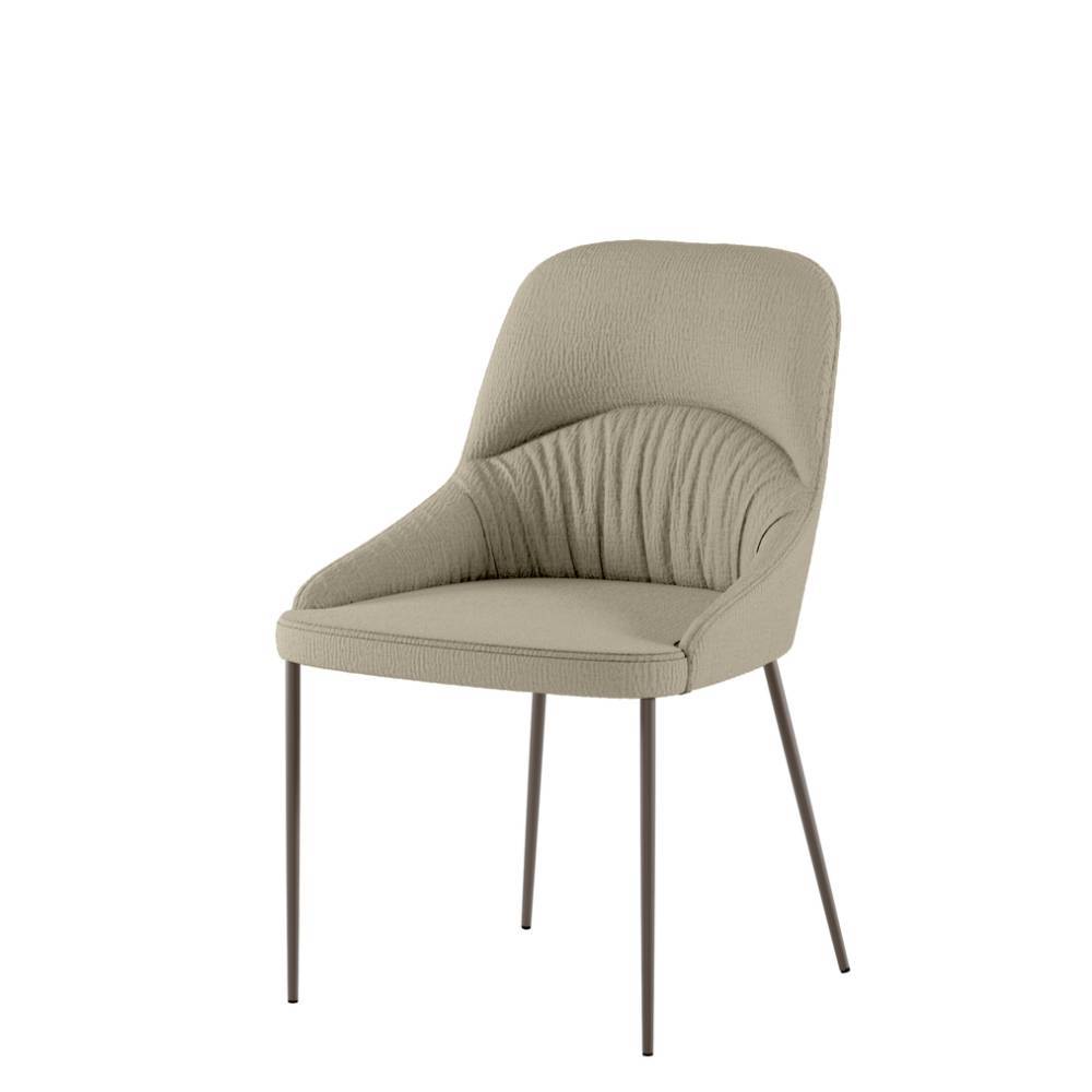 Essstuhl in Beige - Rubrin (4er Set)