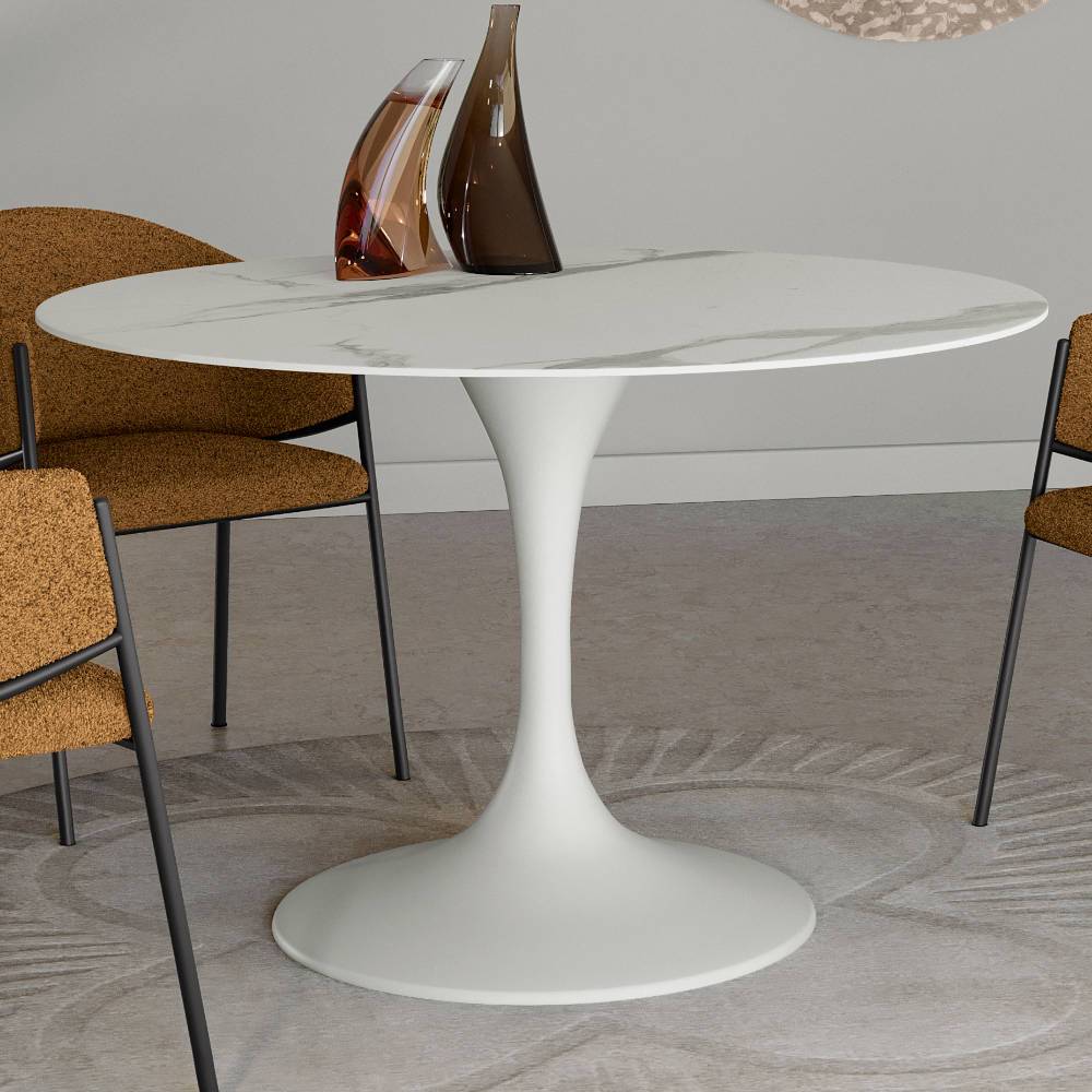 Esszimmertisch in Marmor Optik Keramik - Maudez