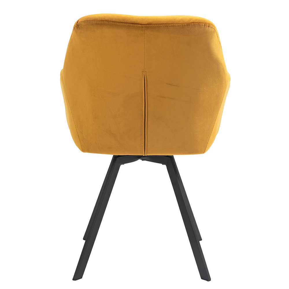 Industrial Style Essgruppe mit vier Plätzen - Panayota (fünfteilig)