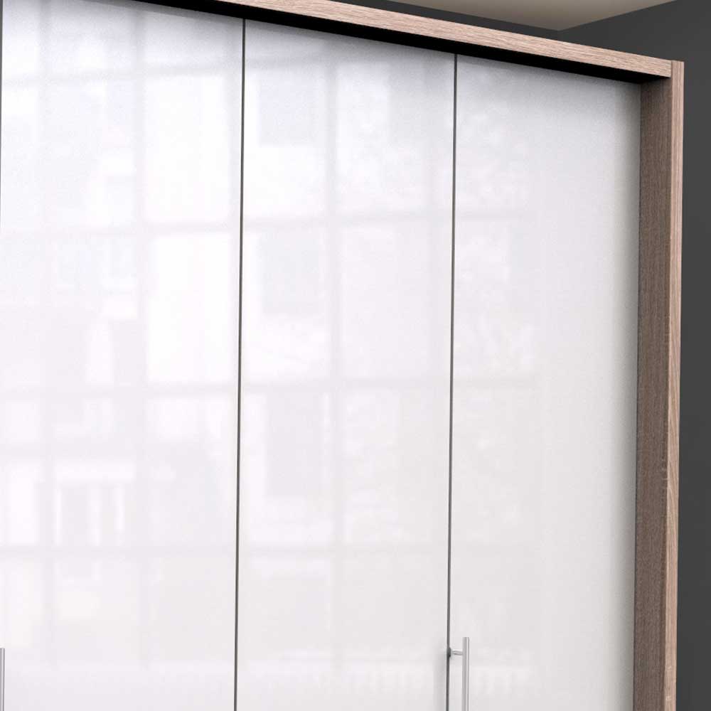 Kompakter Schlafzimmerschrank 200cm breit - Bosays