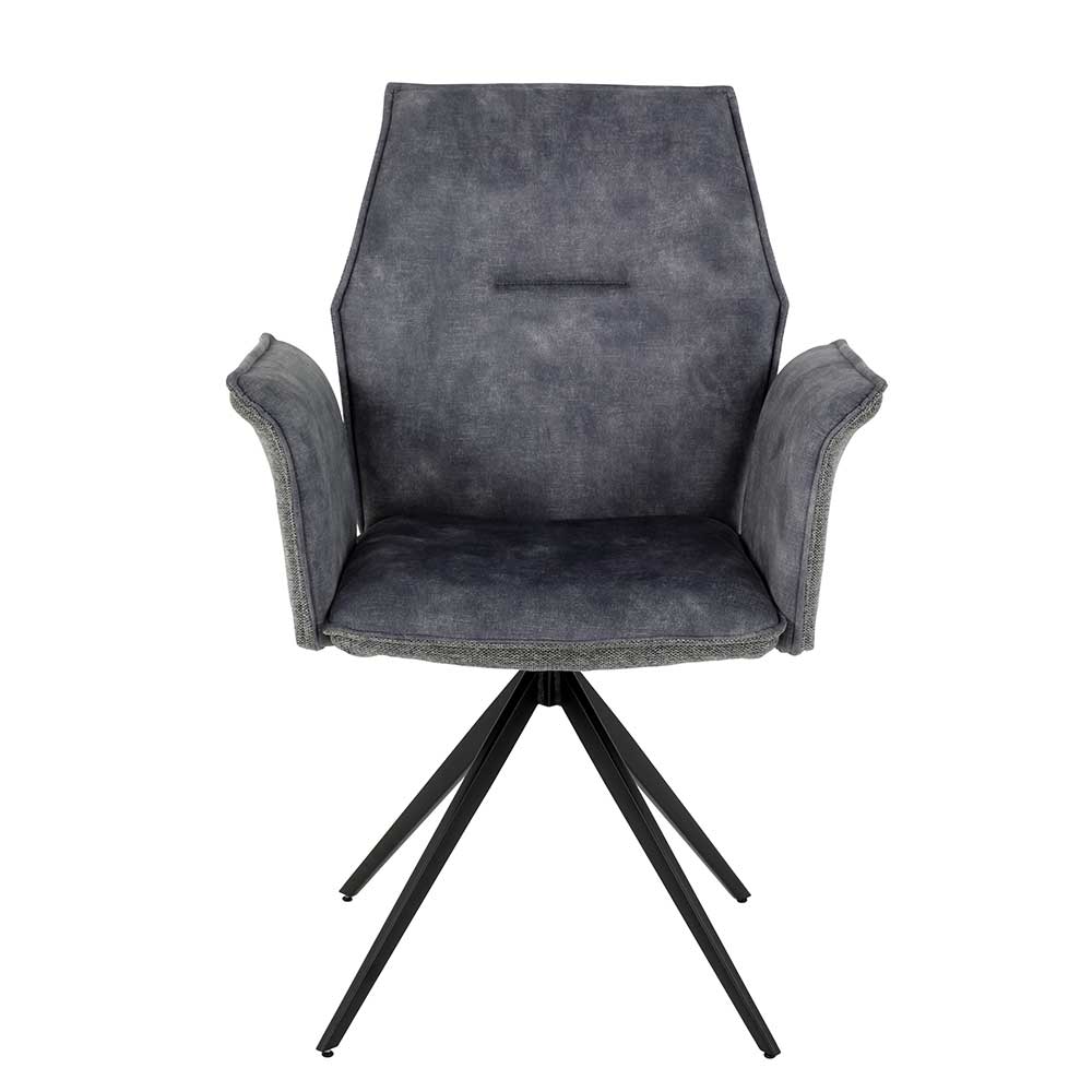 Esstischsessel drehbar modern - Georgy (4er Set)