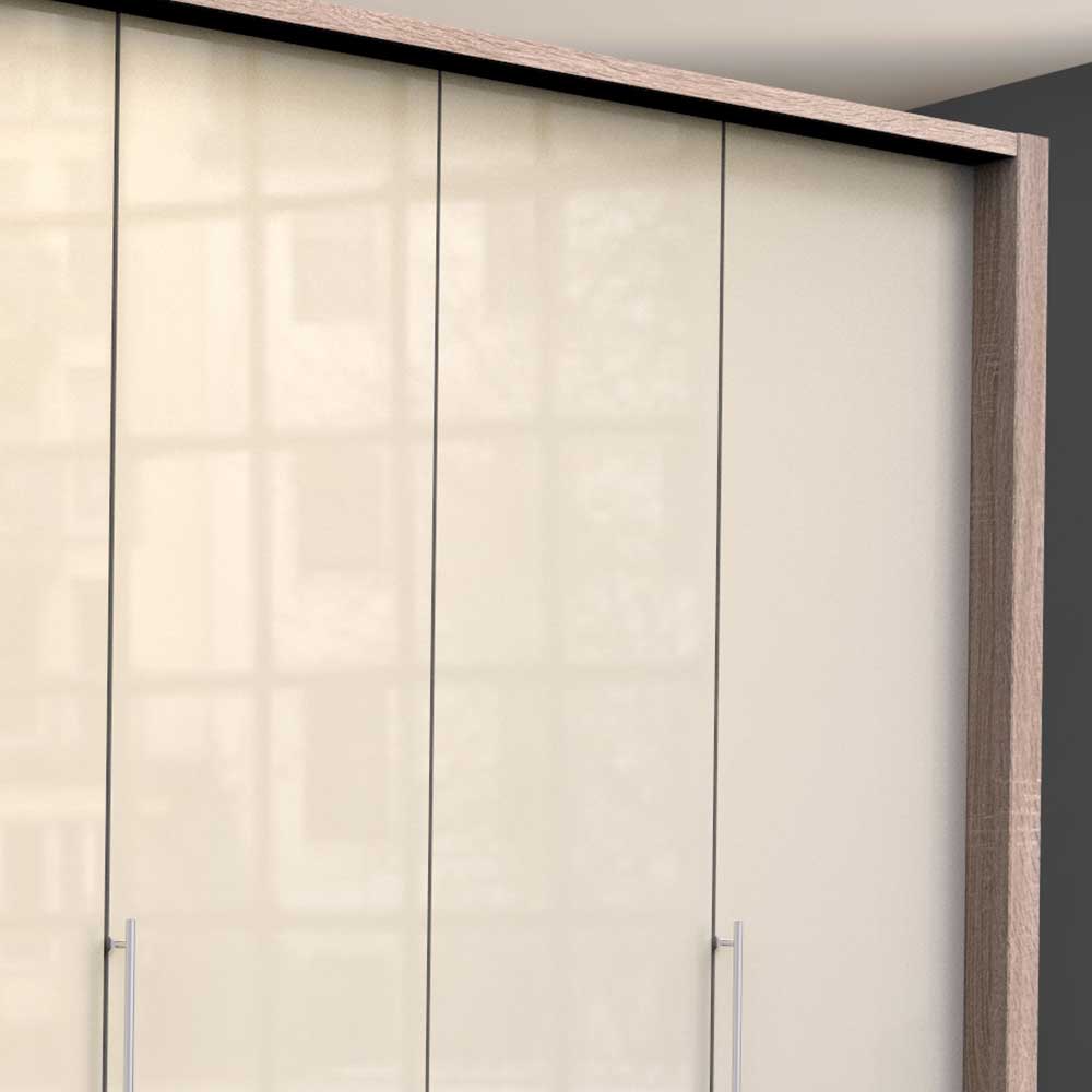 Schlafzimmer-Kleiderschrank mit Schubladen & Falttüren - Rativian
