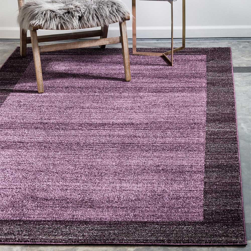 Pflegeleichter Teppich in Violett - Mutano