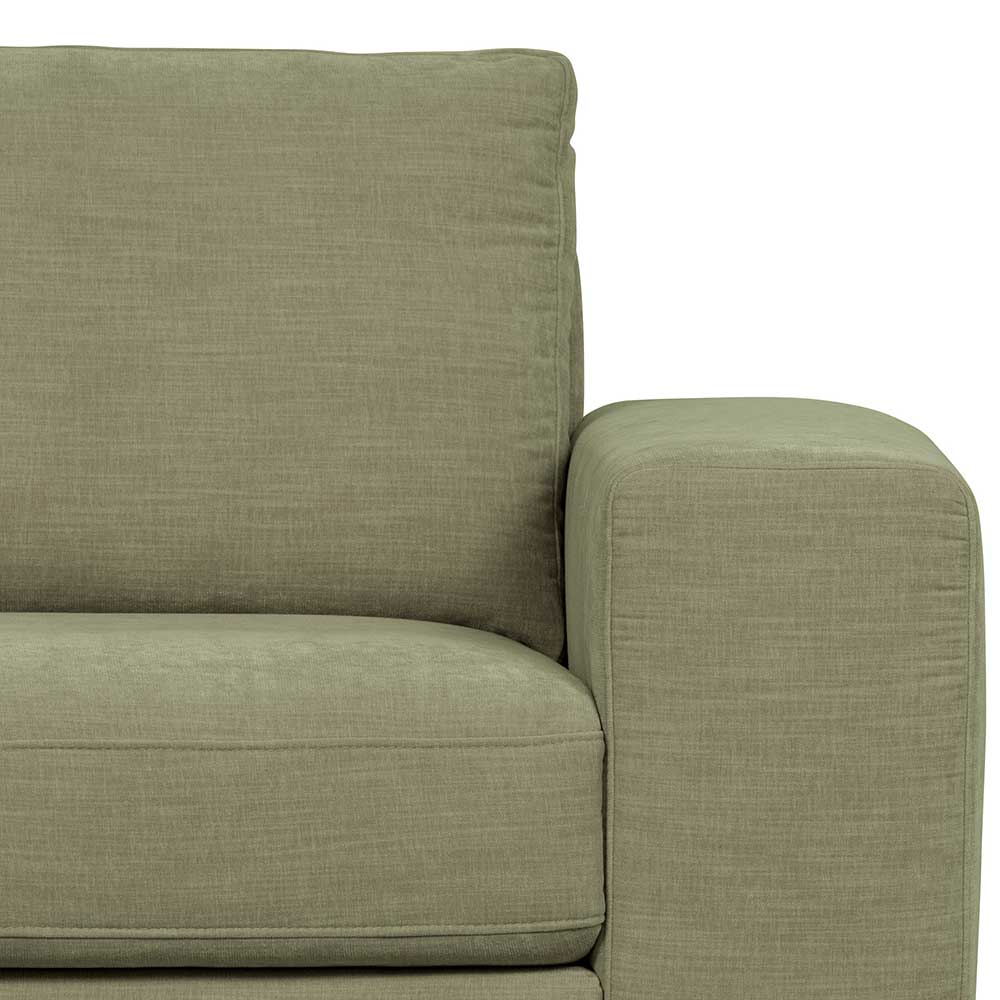 Modulare Couch - Endelement mit Armlehne rechts - Perconia