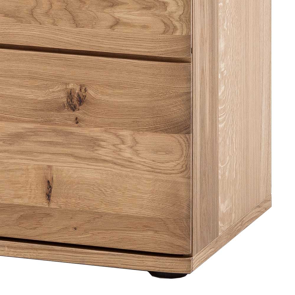 180x78x44 Sideboard mit Furnier Eiche Bianco - Crupean