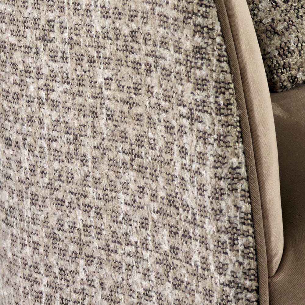 Design Zweisitzer in Beige und Hellbraun - Maria