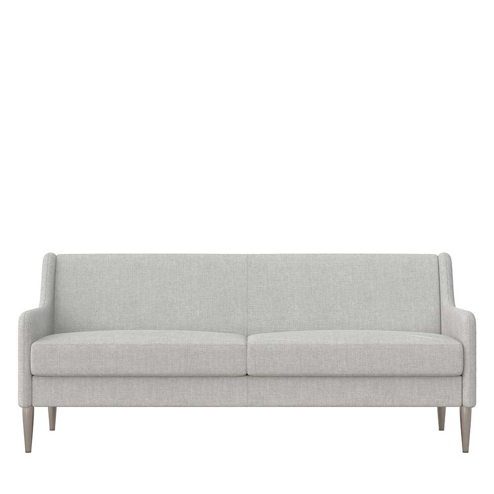 3er Wohnzimmercouch in Grau - Makan