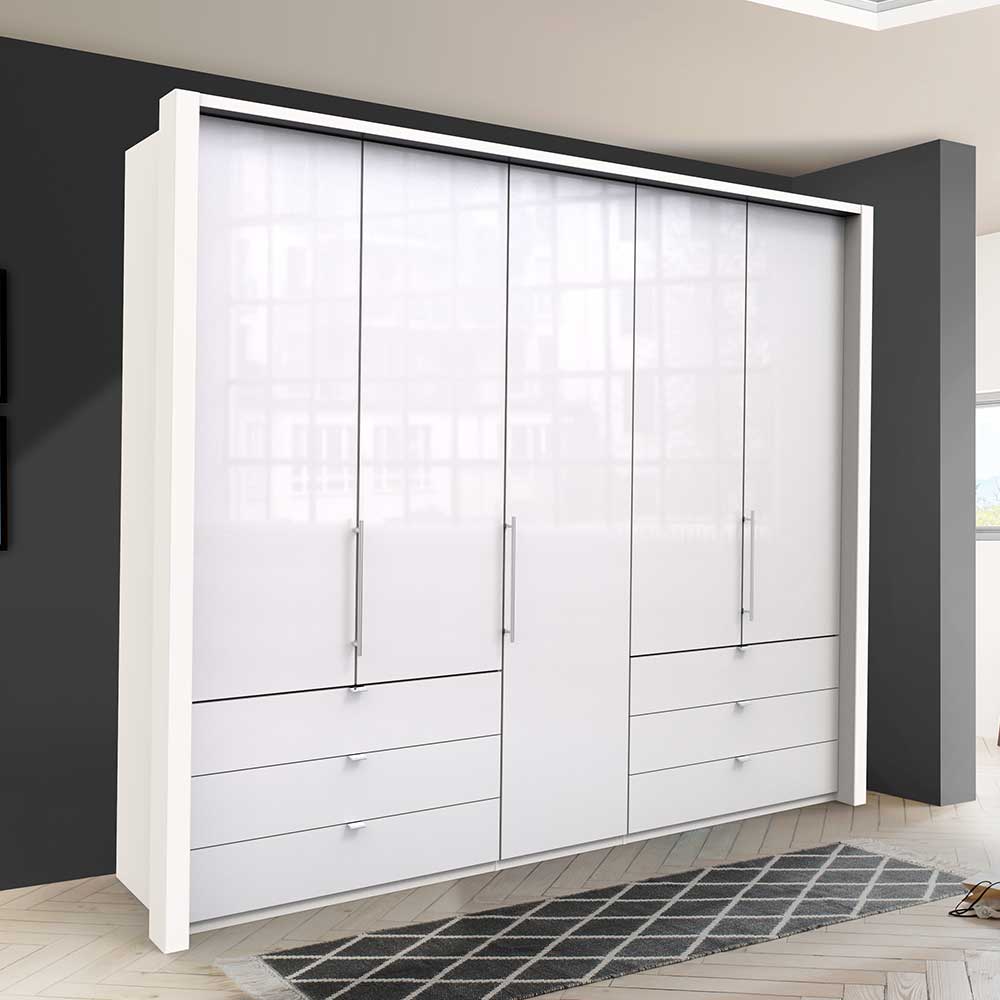 Schlafzimmerschrank für Kleidung mit Türen - Dolienca