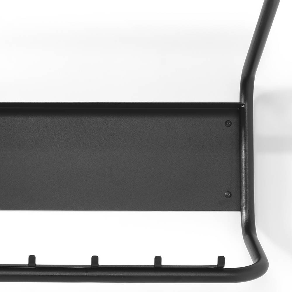 Wandgarderobe mit Stange und Haken - Stijn