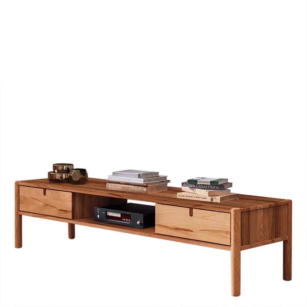 TV Board mit zwei Schubladen & Fach - Indrya