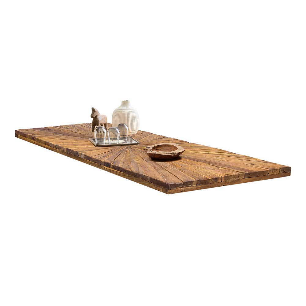 Design Esszimmertisch aus Teak Recyclingholz - Rensing