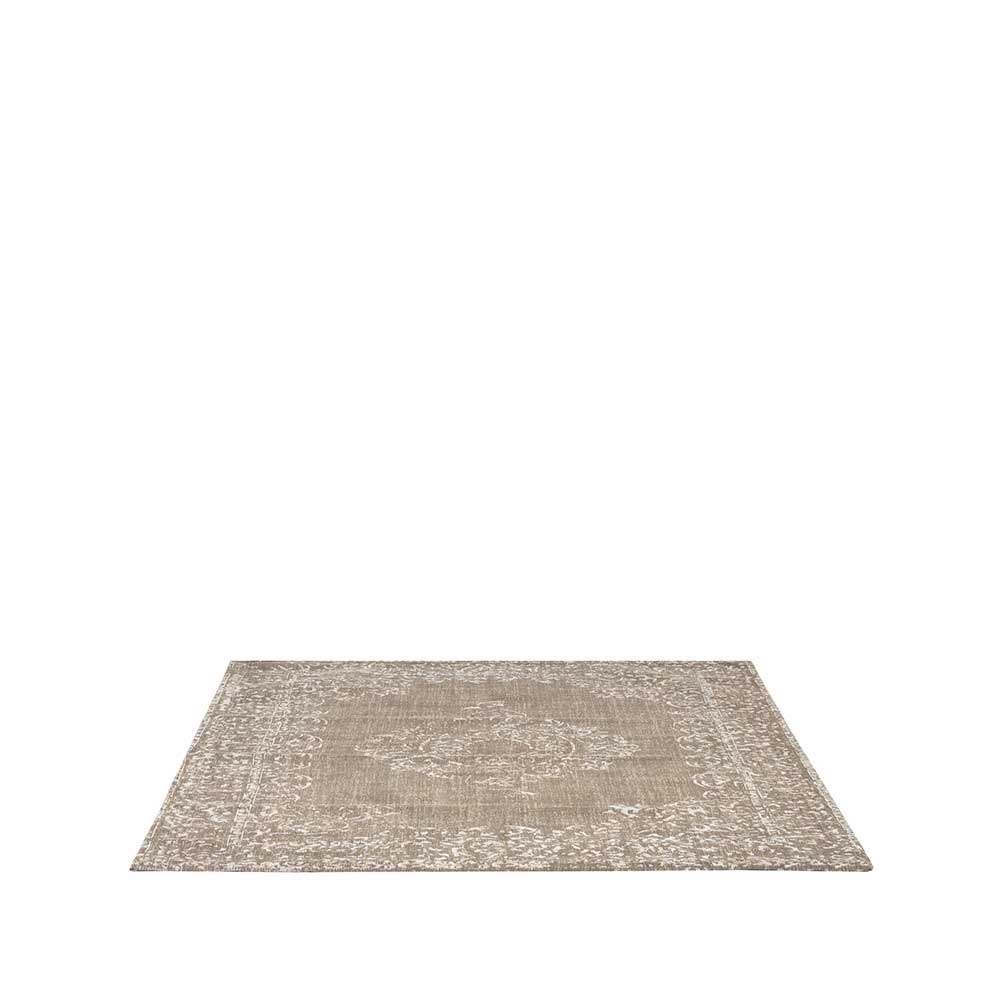 Teppich in Khaki mit Vintage Orient Motiv - Savilla
