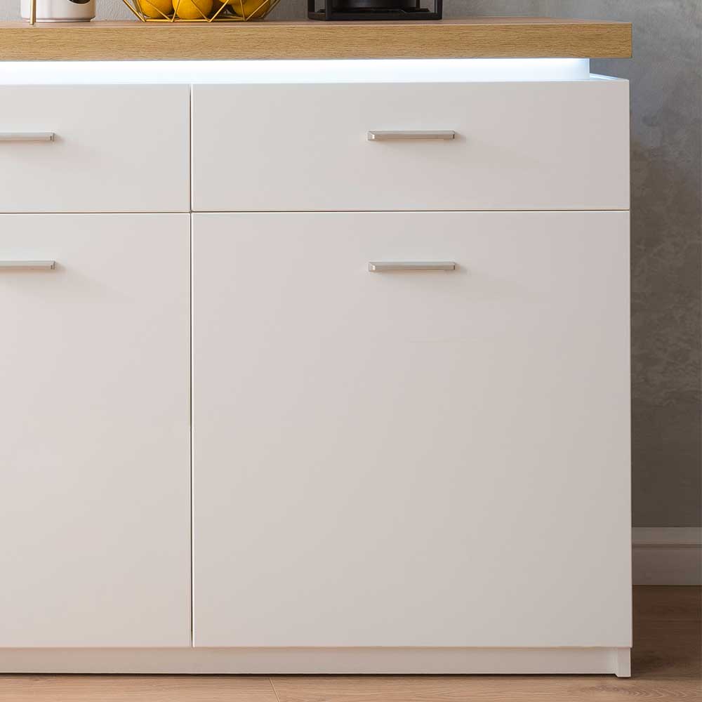 156x83x44 Sideboard mit LED Licht - Caldri