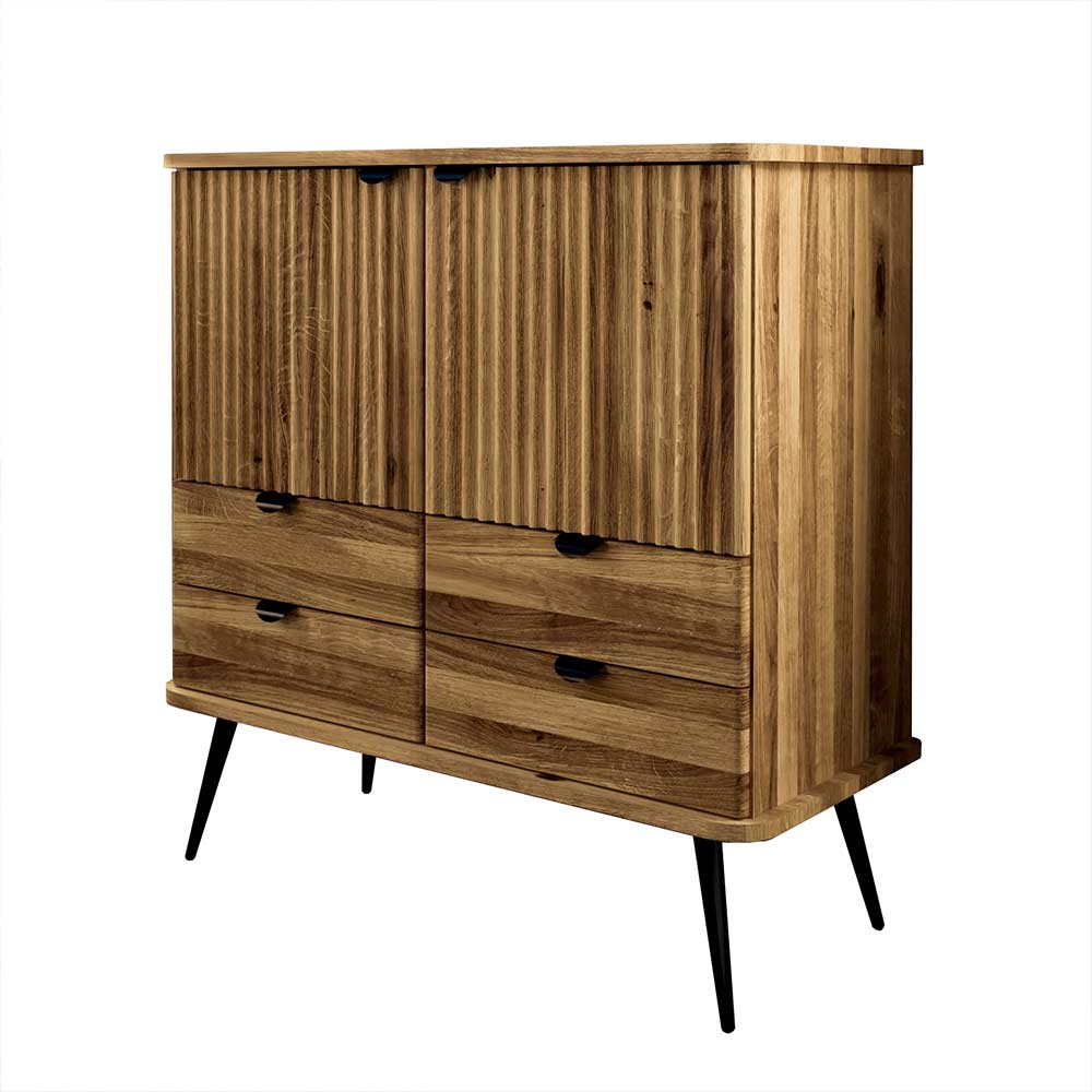 Highboard mit vier Schubladen & zwei Türen - Casarius