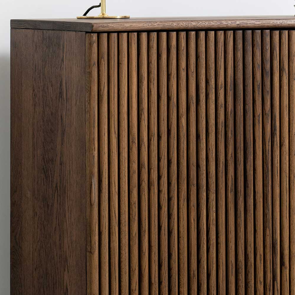 Schrank aus Eiche geschliffen in Wenge - Gimy