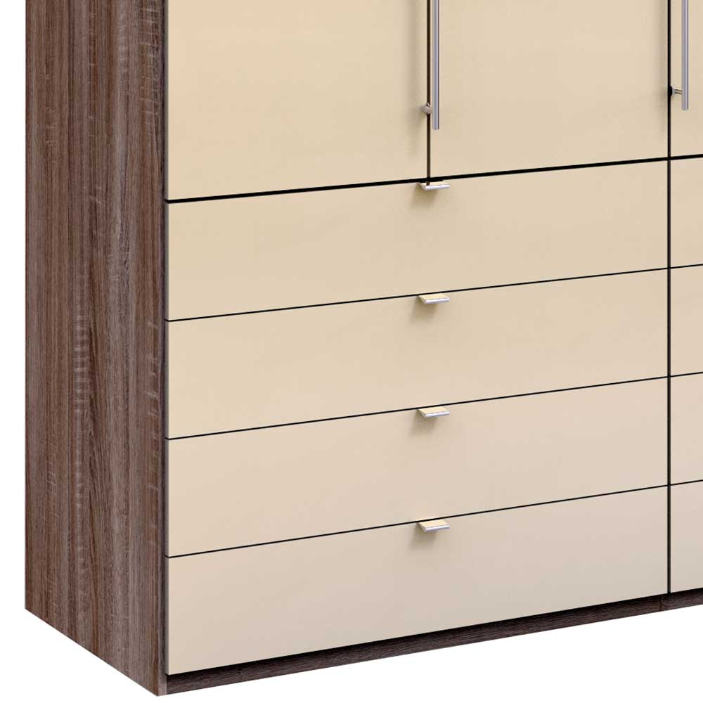 Schlafzimmer Kleiderschrank mit acht Schubladen - Samona