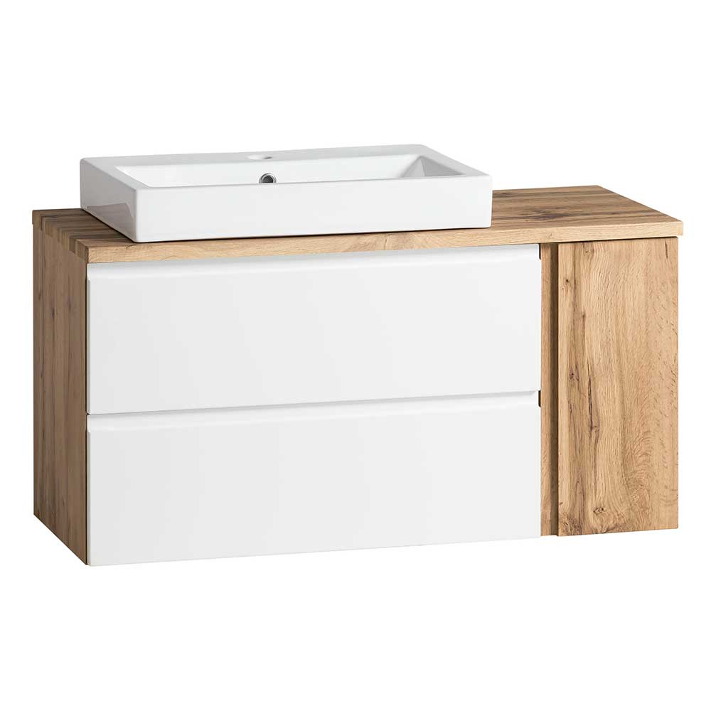 Möbelset Waschplatz 105 cm breit - Eight (zweiteilig)