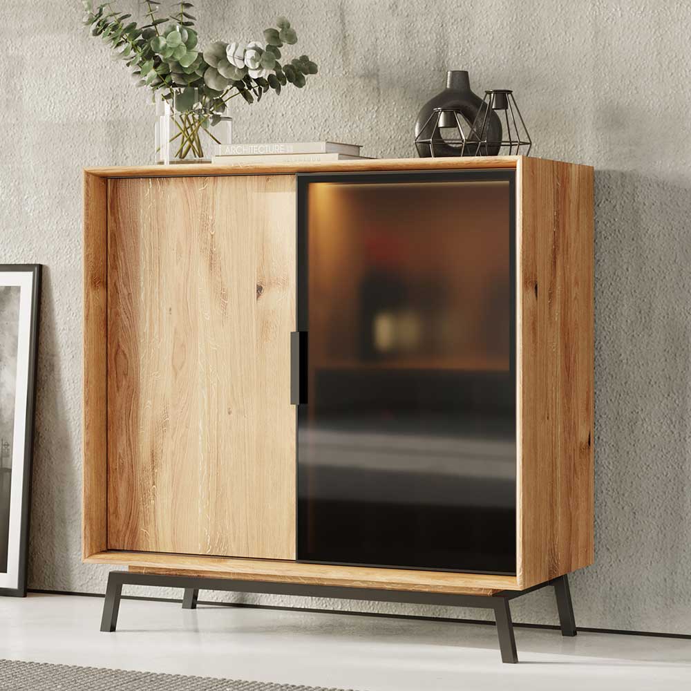 101x101x45 Highboard mit Schiebetüren - Fabiella