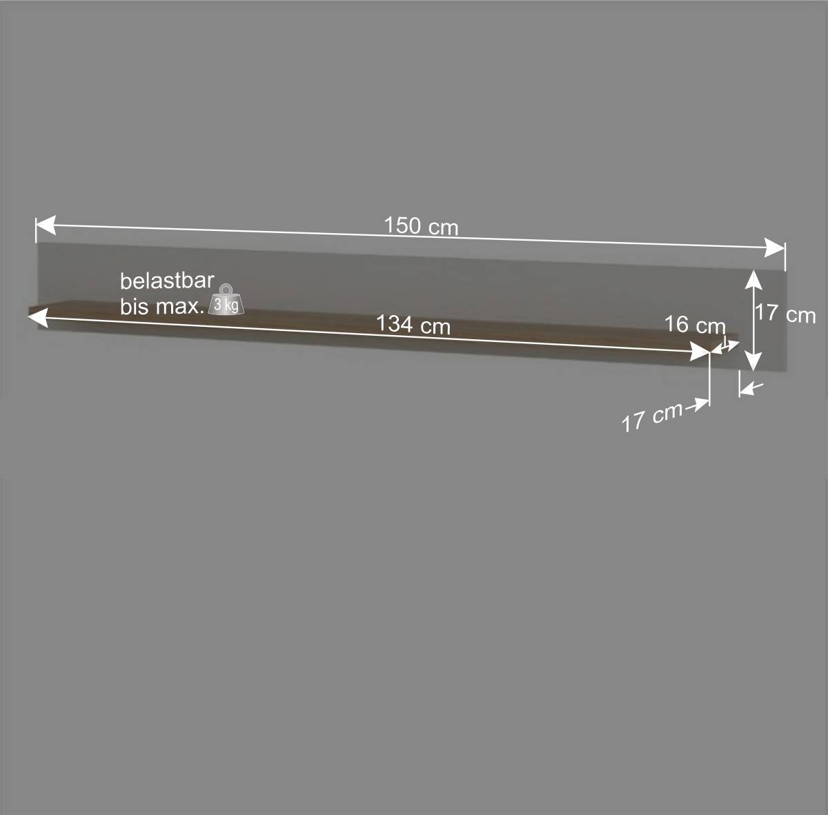 Schreibtisch und Wandboard Set - Ovidio (zweiteilig)