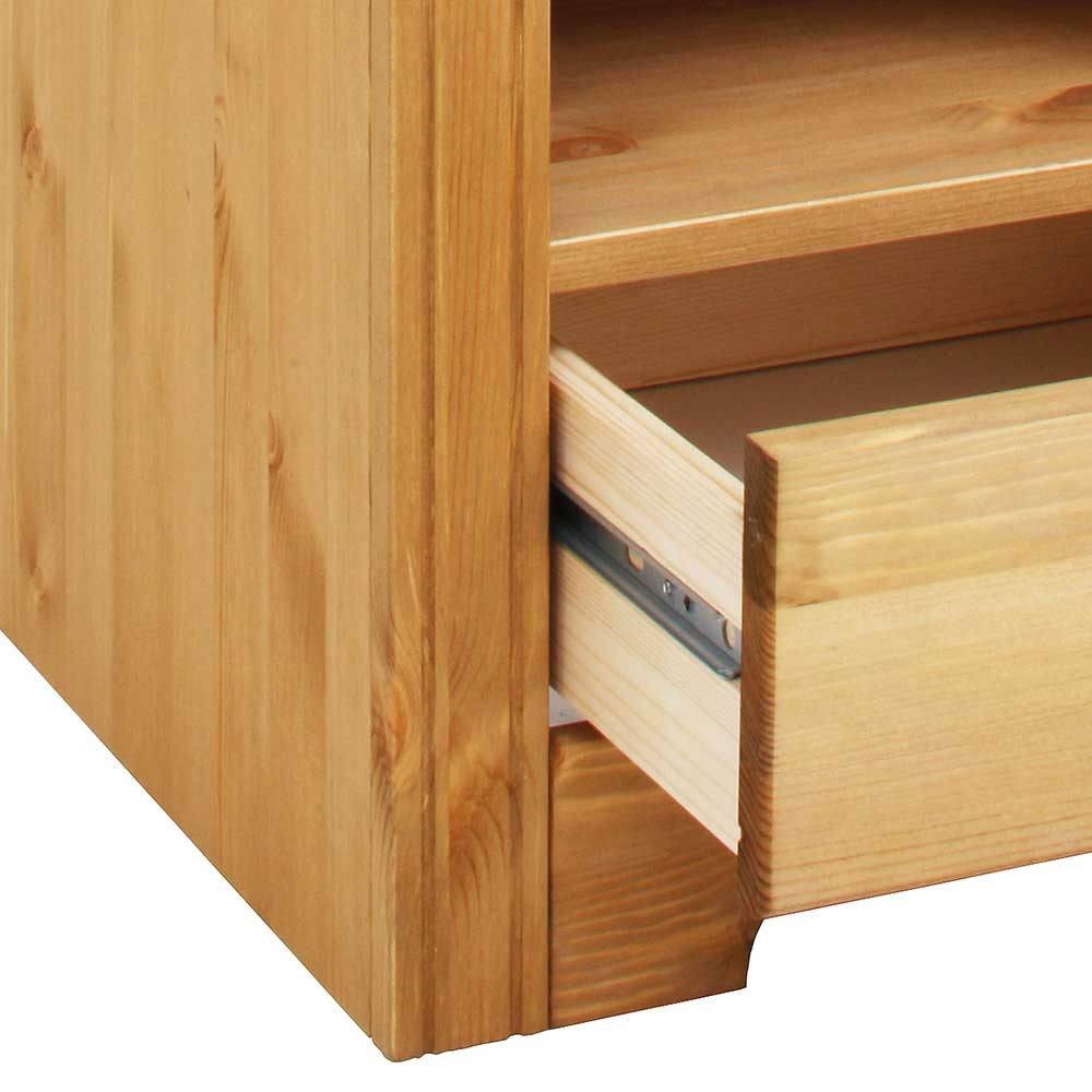 Landhaus Nachtschrank mit Ablagefach - Imressa