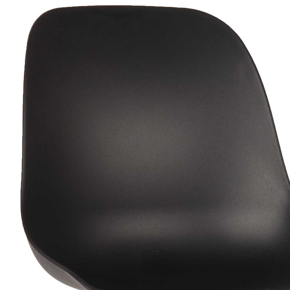 Design-Schalenstuhl in Schwarz - Scando (2er Set)