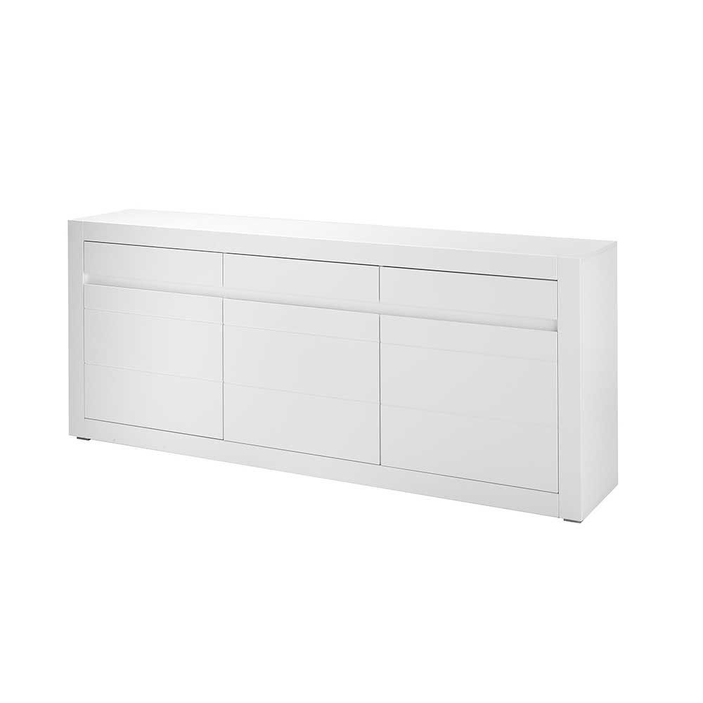 Weißes Sideboard mit 217 cm Breite - Ilana