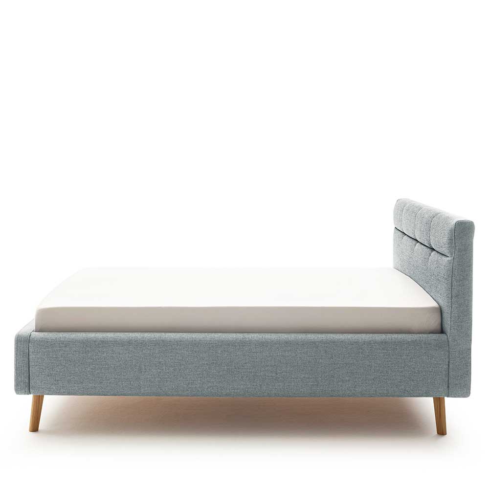 Doppelbett mit Lattenrosten und Bettkasten - Fiolpedo
