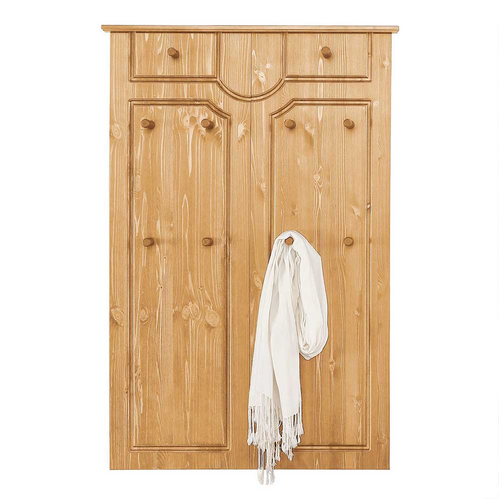 Massives Dielenmöbel Set im Landhausstil - Edranov (vierteilig)